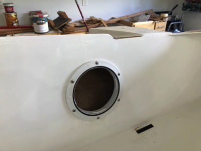 6/25/18 - Deck plates are installed in the cockpit. 