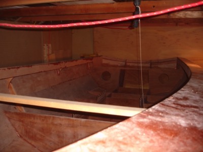 2/23/11 - The screws that were holding the side decks in place are removed. 