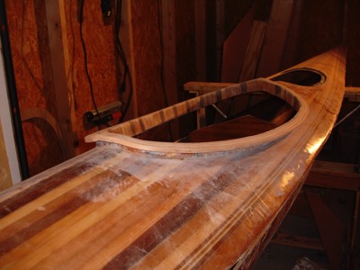  I used strips to build the cockpit coaming. 